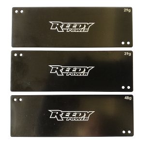 Reedy stick battery LIPO weight set - 3 pcs (29g, 39g and 48g)