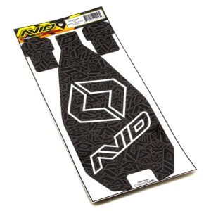 Avid logo chassis protector - black (Schumacher Cougar LD3)