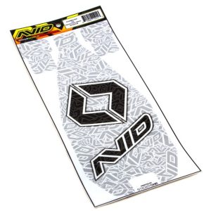 Avid logo chassis protector - white (Schumacher Cougar LD3)