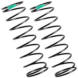 X-Gear 13mm Buggy Rear Springs - Green - 2X Hard - 9.25T (pr)