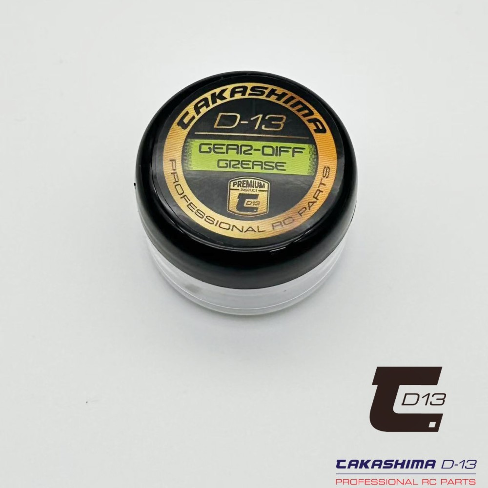Takashima D-13 - specialist grease and oil set - with stand (4 x 5g greases and 1 x bearing oil) - Image 6