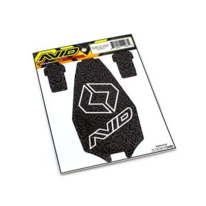 Avid logo chassis protector - black (Losi Mini-T 2.0)