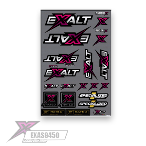 Team Exalt sticker sheet