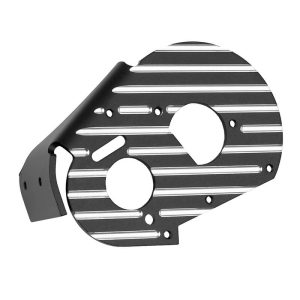 BK black aluminium machined motor mount plate (RC10 BK edition)