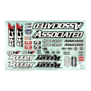 Decal sheet (Associated SC7)