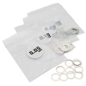 1Up Racing - Microtune Shims - 8.0mm ID (0.05, 0.1, 0.2, 0.3 - 10 pcs each)