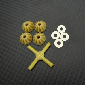 R1 Wurks – Geared diff planet gears, cross pin and shims set (R1B)