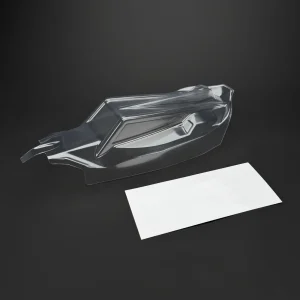 R1 Wurks – Aero1ne clear lexan bodyshell – precut with window mask (R1B)