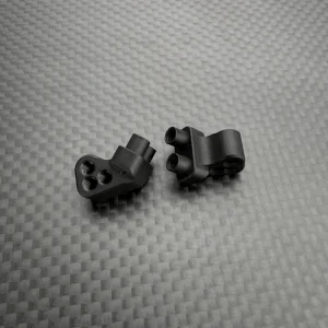 R1 Wurks – Black 7075 T6 Aluminium Rear Ballstud Mounts – pr (R1B)