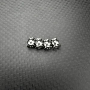 R1 Wurks – Stainless Steel Lower Shock Pivot Balls – 4 pcs (R1B)