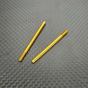 R1 Wurks – T-Nitrided Front Shock Shafts – 23mm – pr (R1B)