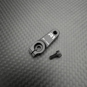 R1 Wurks – Black 7075 T6 Aluminium Clamping Servo Horn – 23T (R1B)
