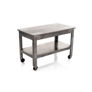 Brushed Steel roller workbench