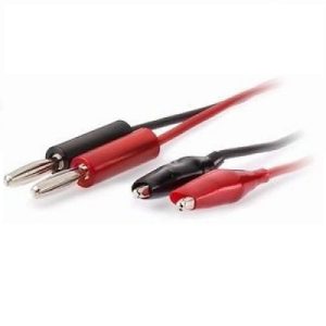 Charging cable - aligator clips, banana