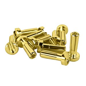 1Up Racing - LowPro bullet plugs - 4mm (10 pcs)