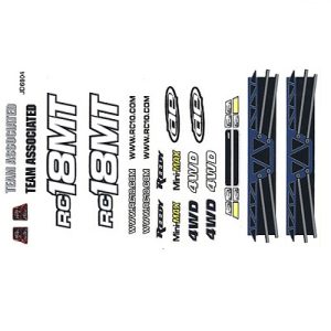 RC18MT decal and masking sheet