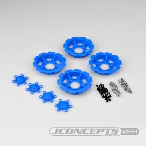 Tracker wheel discs – 4 pcs (Blue)