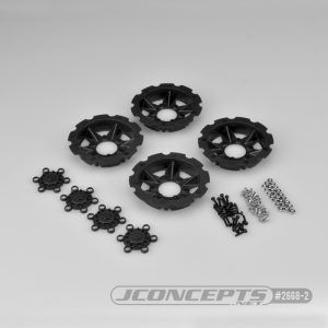 Tracker wheel discs – 4 pcs (Black)