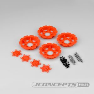Tracker wheel discs – 4 pcs (Orange)
