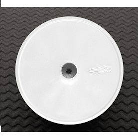 40 Series Velocity dished monster truck wheels - white (TMaxx, Savage, MGT etc)