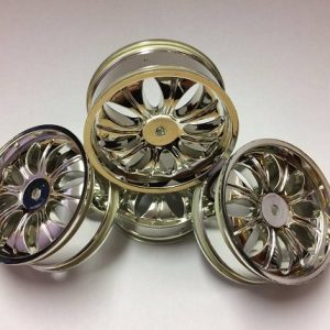 Proline Eight Ball - 24 series 8 spoke street car wheels - 4 (chrome)