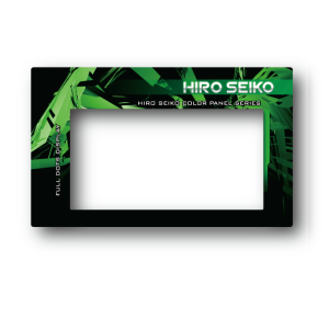 Coloured radio panel - Type B - green (Sanwa M12)
