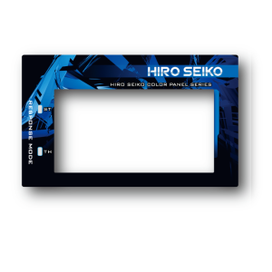 Coloured radio panel - Type B - blue (Sanwa M12S)