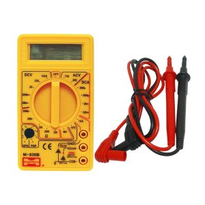 Digital multimeter for DC, AC, Ohms up to 10 amps