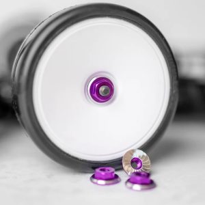 1Up Racing - Lockdown M4 wheel nuts - Purple (4)