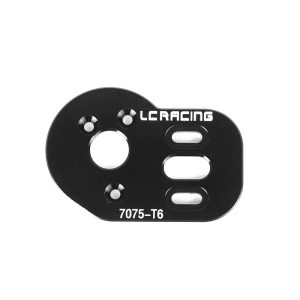 Black 7075-T6 aluminium motor plate - fits 380 brushless motors (BHC-1)