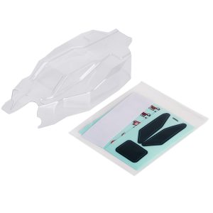 BHC1 clear lexan bodyshell set with masks and decals (BHC-1)