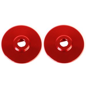 Red aluminium slipper hub set - inner and outer (BHC-1)