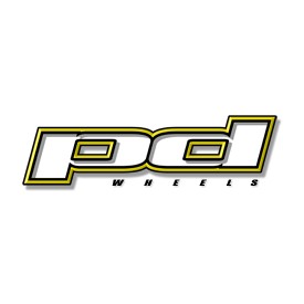 PD Puma - split 6 spoke 24mm zero extra offset touring car wheels - pr (white)