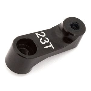 FT Black aluminium 15.5mm servo horn - 23t spline (B6 or B6D)