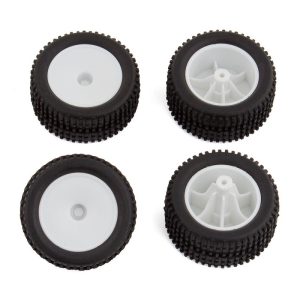 Mounted wheel and tyre set - 4 pcs (Associated RC28T)