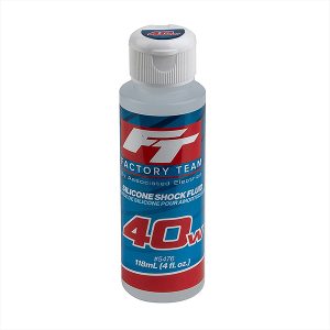 FT Silicone shock oil - 4oz/118ml (40wt/500cst)