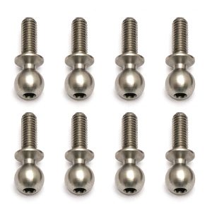 Heavy duty ballstuds - 8mm - 8pcs (Associated B6, B6.1 or B6.1D)