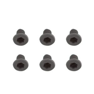 M2 x 3mm flat head socket screws for chassis weights - 6 (B6 or B6D)