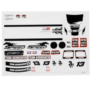 Bullydog decal sheet (Associated SC18)