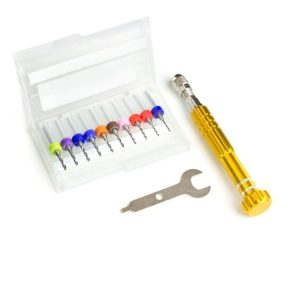 Avid shock piston drill set (1.1 – 2.0mm)