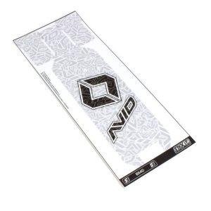 Avid logo chassis protector - white (Associated B64)