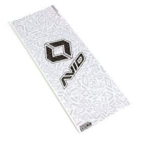 Avid logo chassis protector - white (universal uncut sheet)
