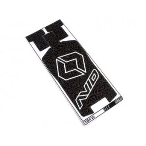 Avid logo chassis protector - black (Xray XB4'20)