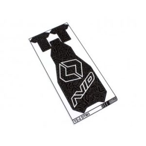 Avid logo chassis protector - black (Yokomo YZ2 DTM3)