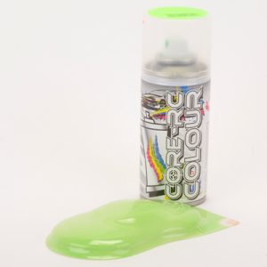Lime Green, aerosol spray paint