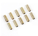 Gold female tubes - bulk (100 pieces)