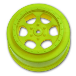 Trinidad - short course truck rear wheels - yellow - 2 (Losi XXX-SCT)
