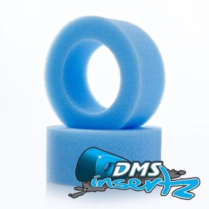 DMS Insertz - Blue 4wd front foam tire Insertz - medium (1 pr)