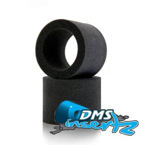 DMS Insertz - Trim2Tune Grey foam tire Insertz - firm - 50mm pr (1/14th Off Road Micros)