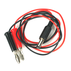 Charger lead with transmitter jack connector